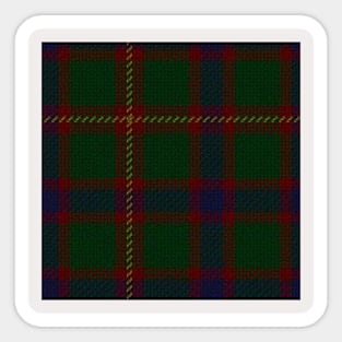 Clan Hall Tartan Sticker